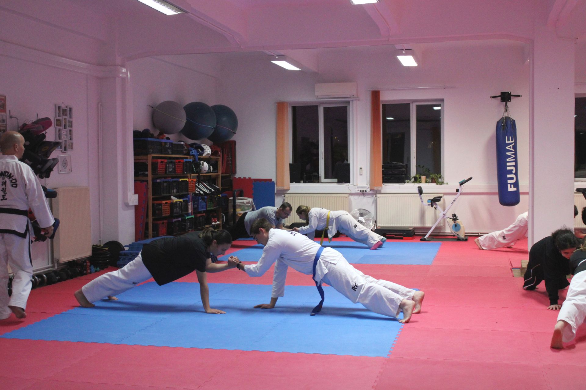 Erőnléti feladat edzésen