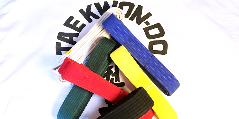 TKD Belt colours TKD belts